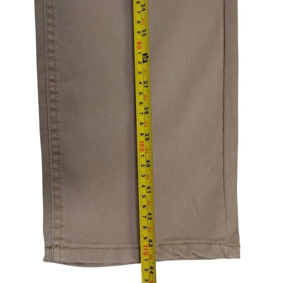 Blanknyc Mens Beige Straight-Leg Stretch Pants 38W Cotton Blend Comfortable Fit. - Picture 7 of 7